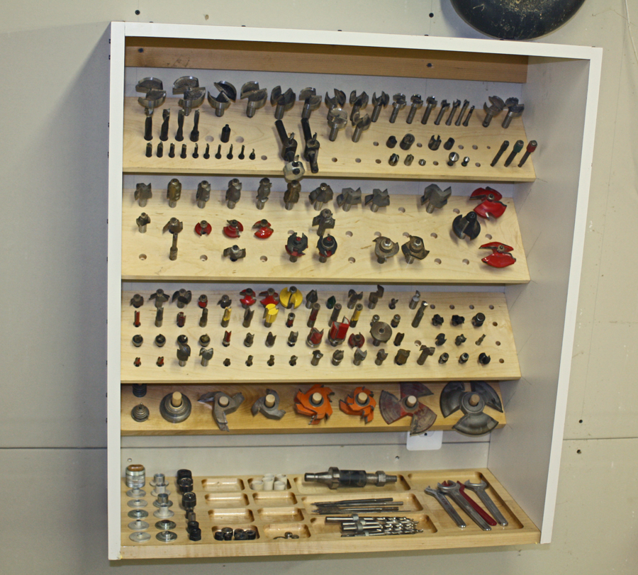 Router Storage System, Woodworking Project