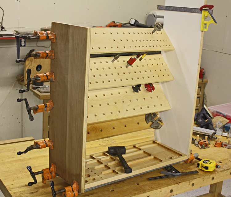 Router Bit Storage Cabinet Build