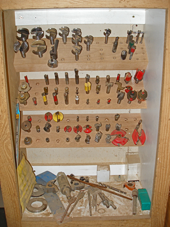 Router Bit Storage Cabinet Build